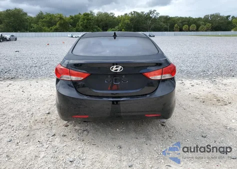 2012 Hyundai Elantra Gls from USA, damaged, VIN 5NPDH4AEXCH068860